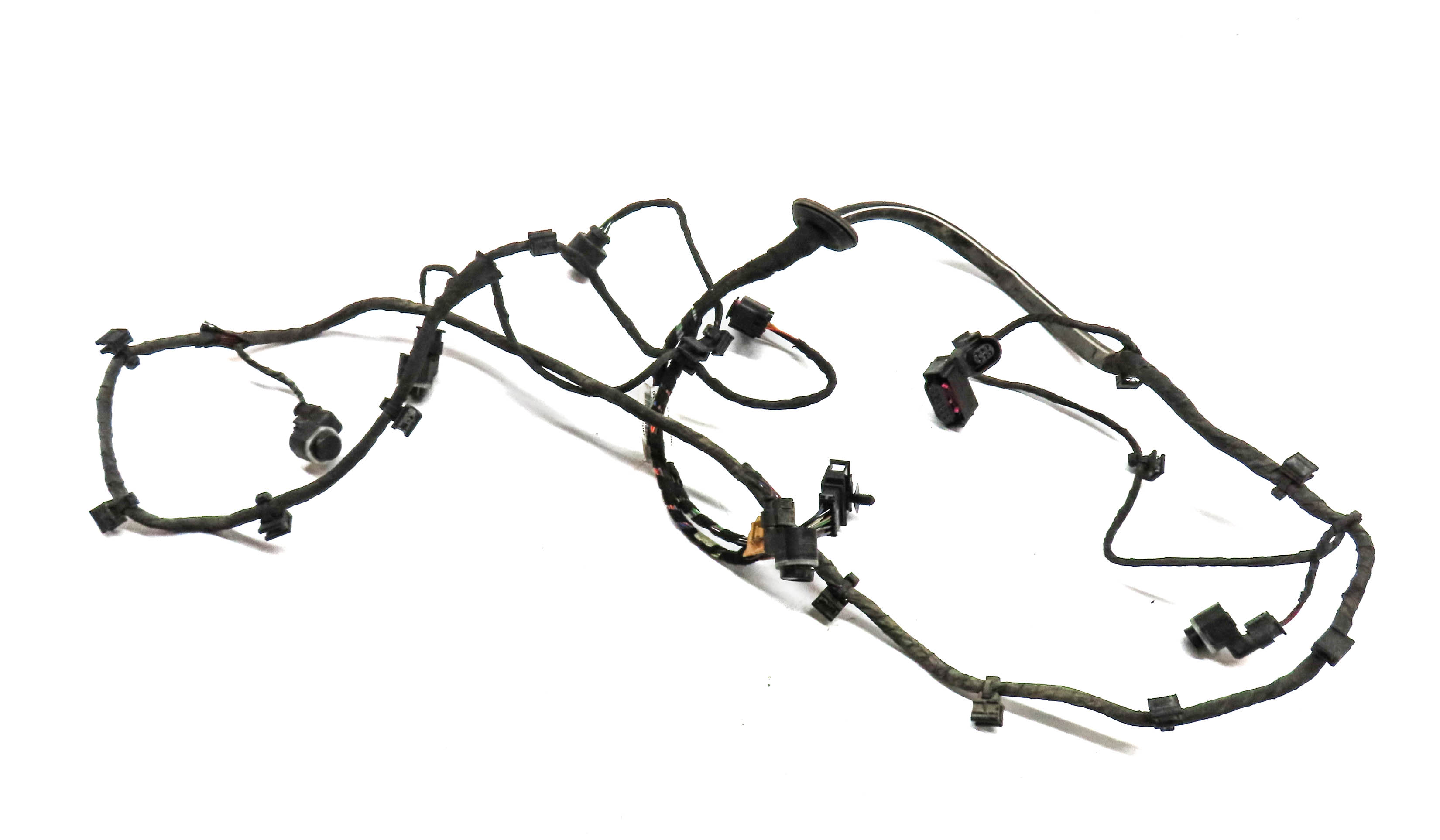 2017 AUDI Q5 (B8 8R) REAR PARK ASSIST PDC SENSOR SET/4 w/HARNESS — exact item pictured